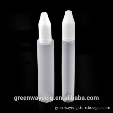 Wholesale price!!! plastic 15ml 30ml unicorn oil bottles, childprooft cap new design slim bottle